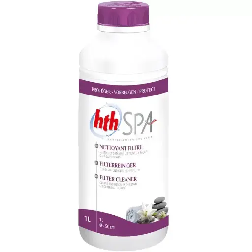 [218939] HTH Spa NETTOYANT FILTRE Liquide 1L